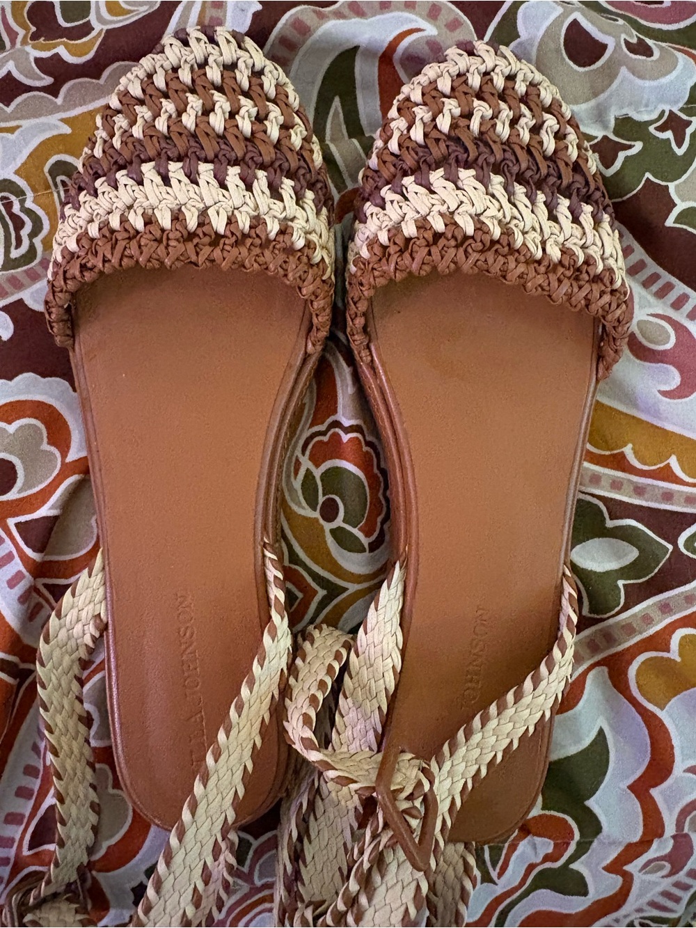 Ulla Johnson Polonio Flatform Woven Sandal 10 40 - Picture 5 of 6